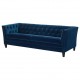 Linda Round Arm Chesterfield 2 seater